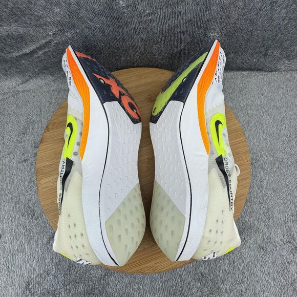Nike ZoomX Dragonfly Shoes Mens Size 14 White Orange Black Spike XC DX7992-100 - Picture 6 of 9